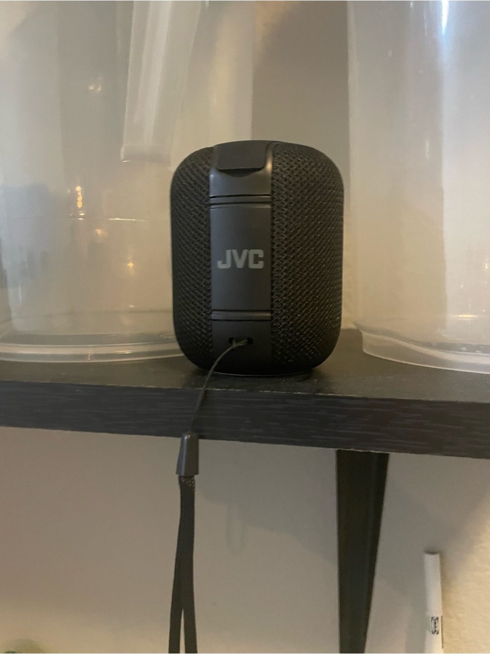 JVC Compact Portable Bluetooth Speaker in Black